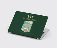 Thumbnail for Vitoria Airport (VIT) design on dark green MacBook case