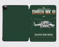 Thumbnail for HAL ALH Dhruv Mk III design on dark green ipad tablet case