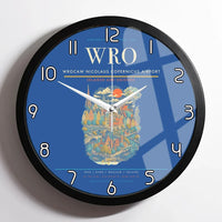 Thumbnail for Wrocaw Nicolaus Copernicus Airport WRO Wall-Clock Framed - Blue