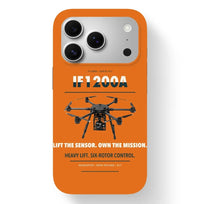 Thumbnail for Inspired Flight IF1200A Case design on orange iphone case