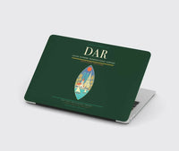 Thumbnail for Julius Nyerere International Airport (DAR) design on dark green MacBook case
