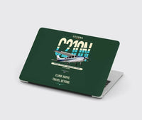 Thumbnail for Cessna T210N Centurion design on dark green MacBook case