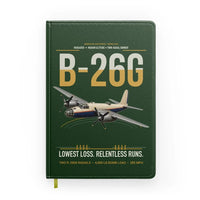 Thumbnail for B-26G Marauder design on dark green notebook