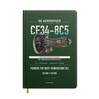 Thumbnail for CF34-8C5 design on dark green notebook