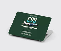 Thumbnail for Beechcraft King Air C90 design on dark green MacBook case
