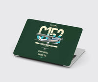 Thumbnail for Cessna 152 design on dark green MacBook case