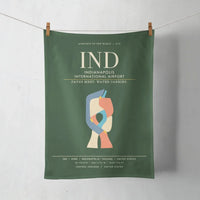 Thumbnail for Indianapolis International Airport IND - Dark Green