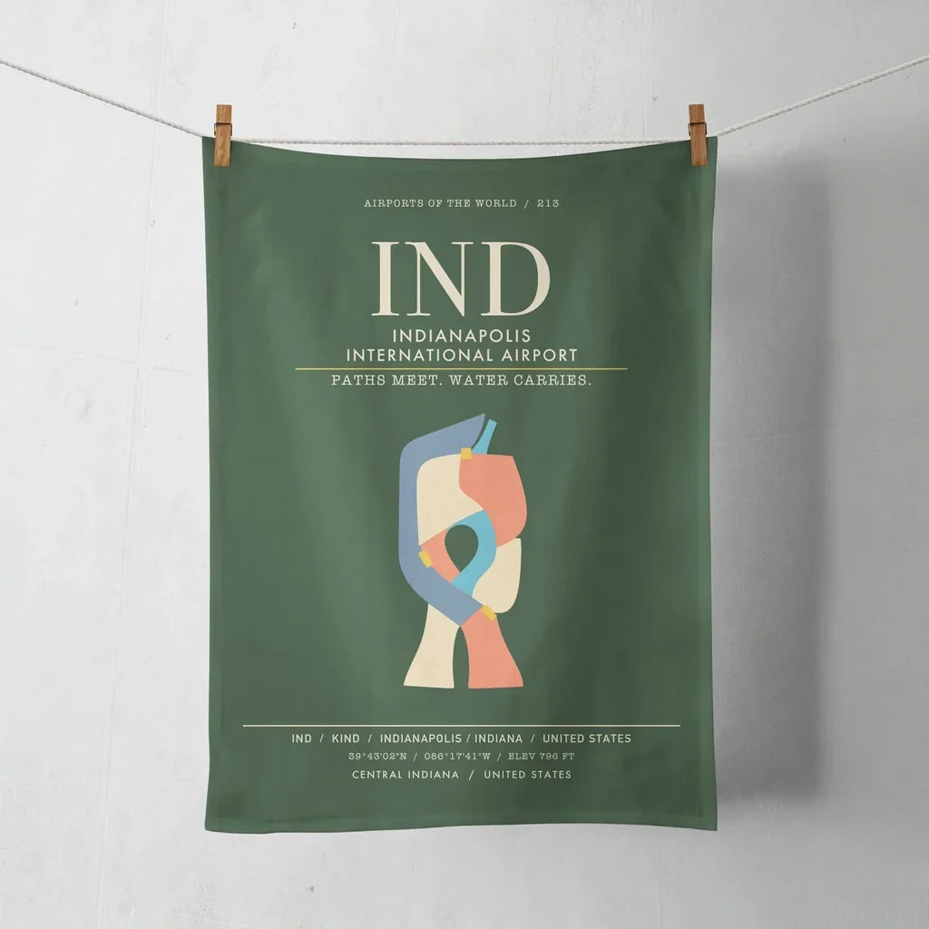 Indianapolis International Airport IND - Dark Green