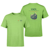Thumbnail for Santa Maria Public Airport (SMX) design printed on light green double-side t-shirt