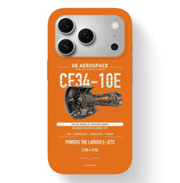 Thumbnail for CF34-10E Case design on orange iphone case