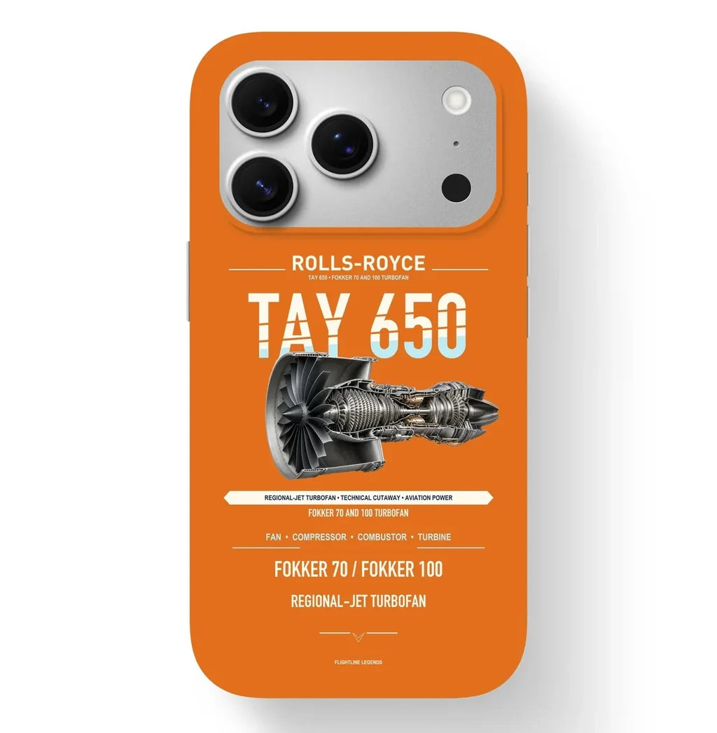 TAY 650 Case design on orange iphone case