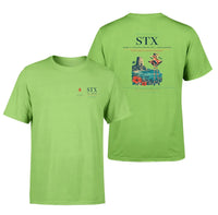 Thumbnail for Henry E. Rohlsen Airport (STX) design printed on light green double-side t-shirt