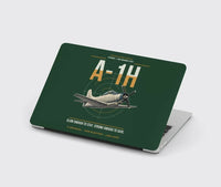 Thumbnail for A-1H Skyraider design on dark green MacBook case