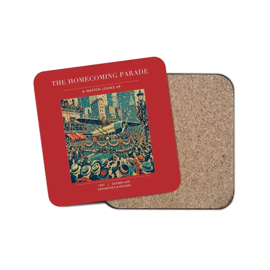 The Homecoming Parade - Designed Coasters design on red 1-piece