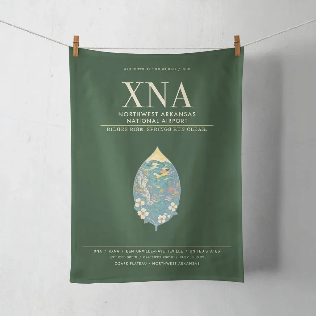 Northwest Arkansas National Airport XNA - Dark Green