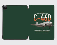 Thumbnail for C-46D Commando design on dark green ipad tablet case