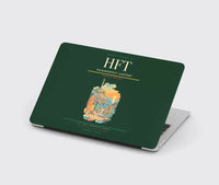 Thumbnail for Hammerfest Airport (HFT) design on dark green MacBook case