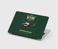 Thumbnail for Airbus H130 design on dark green MacBook case