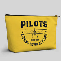 Thumbnail for Pilots Looking Down at People Zipper Pouch - view 13
