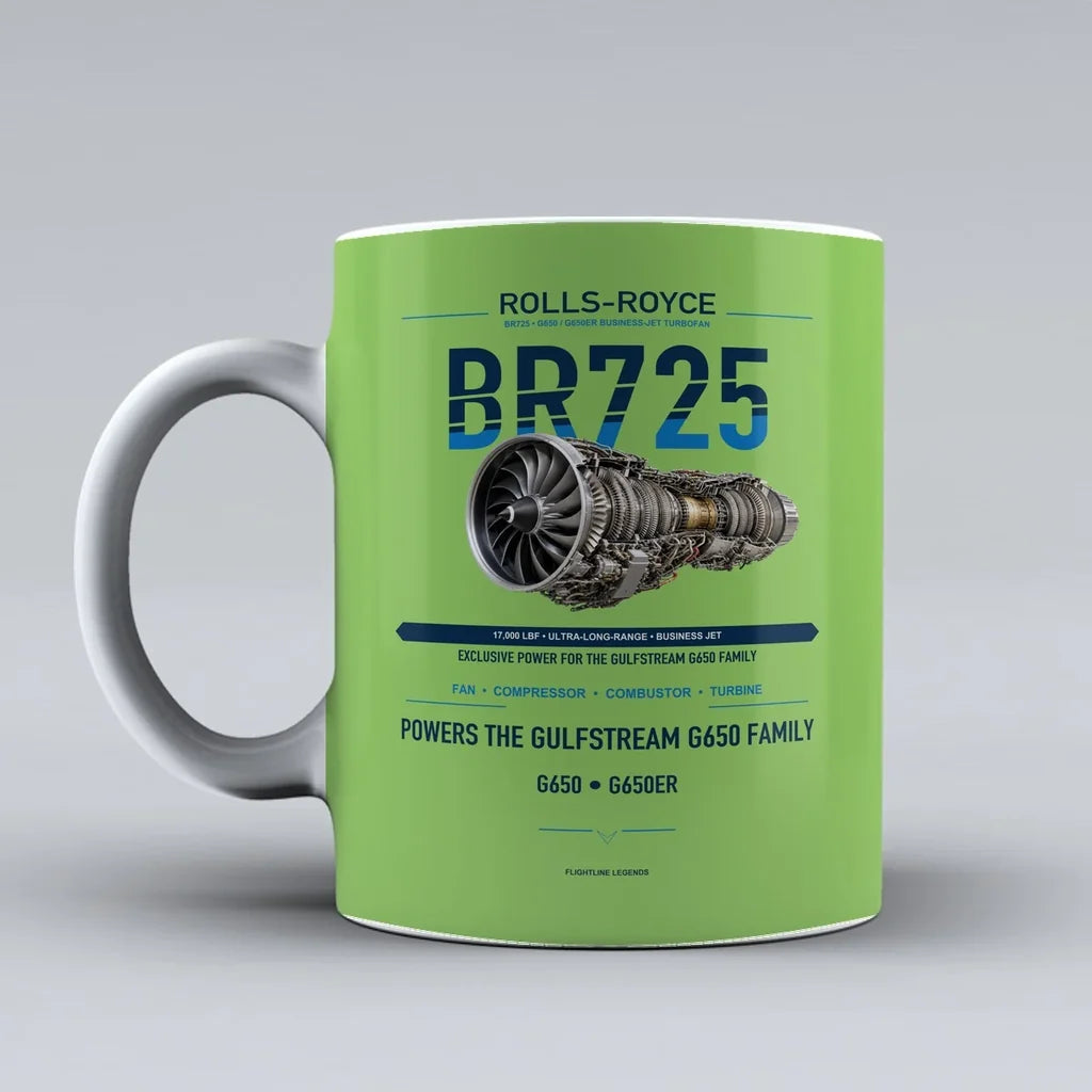 Mug design on light green br725