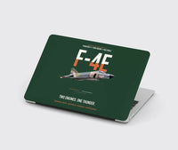 Thumbnail for F-4E Phantom II Two Engines One Thunder design on dark green MacBook case