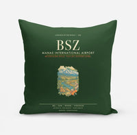 Thumbnail for Manas International Airport Bishkek BSZ - Dark Green