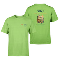 Thumbnail for Achmad Yani International Airport (SRG) design printed on light green double-side t-shirt
