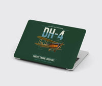 Thumbnail for Airco DH-4 Liberty Plane design on dark green MacBook case