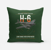 Thumbnail for Heinkel He 111H-6 design on dark green pillow