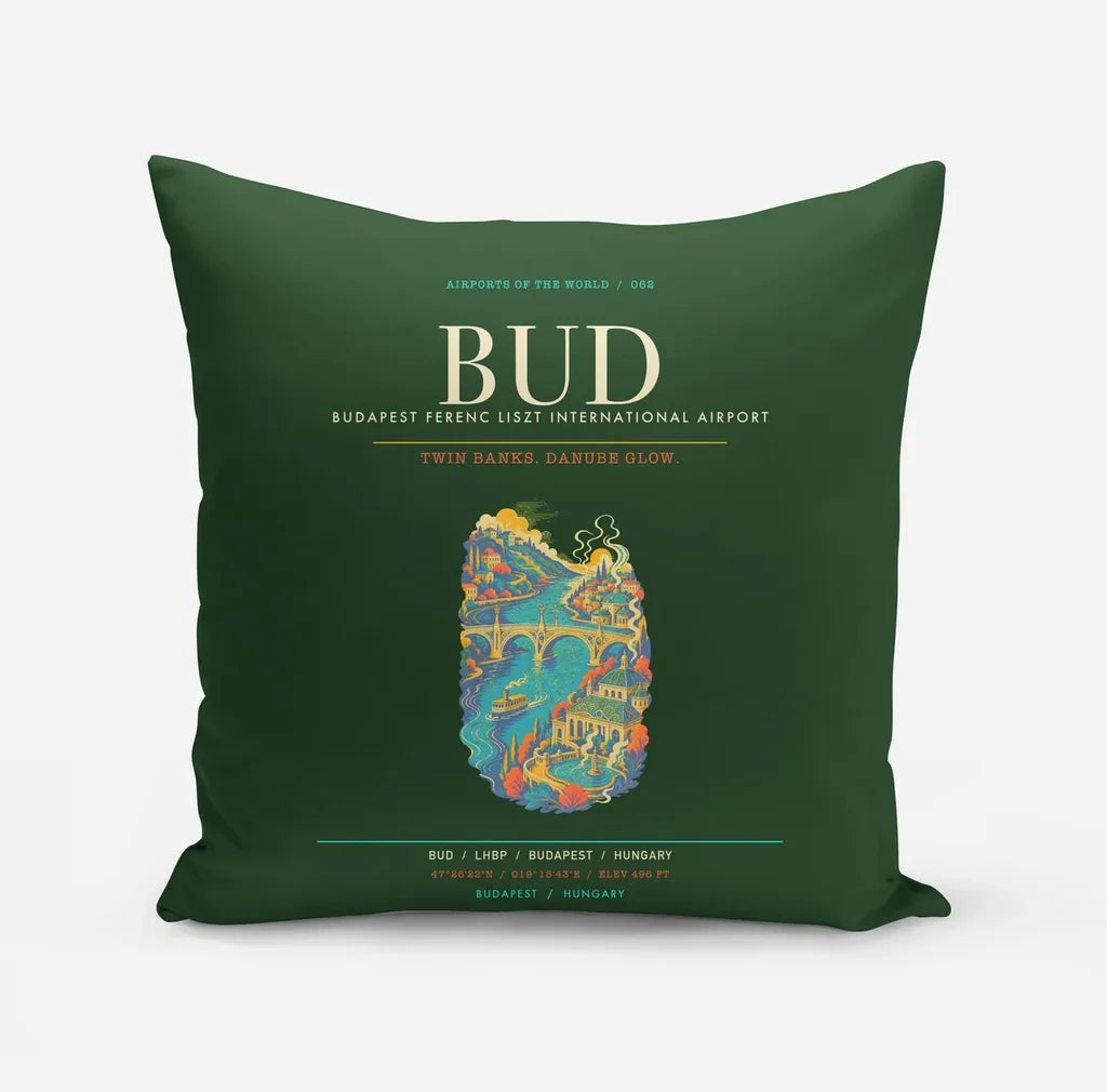 Budapest Ferenc Liszt International Airport BUD - Dark Green