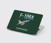 Thumbnail for F-106A Delta Dart design on dark green MacBook case