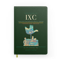 Thumbnail for Shaheed Bhagat Singh International Airport (IXC) design on dark green notebook