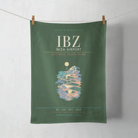 Thumbnail for Ibiza Airport IBZ - Ses Salines Moon-Tide Loom - Dark Green