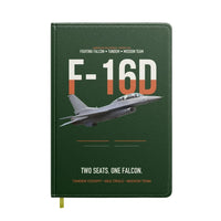 Thumbnail for F-16D Fighting Falcon Two Seats One Falcon design on dark green notebook