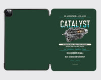 Thumbnail for CATALYST design on dark green ipad tablet case