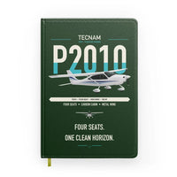 Thumbnail for Tecnam P2010 design on dark green notebook