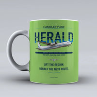 Thumbnail for Page HPR.7 Dart Herald Mug design on light green handley
