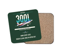 Thumbnail for Extra 300L design on dark green 1 piece coaster