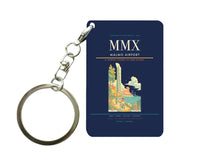 Thumbnail for Malmo Airport (MMX) design on navy blue key chain