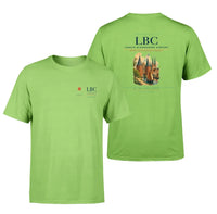 Thumbnail for Lübeck Blankensee Airport (LBC) design printed on light green double-side t-shirt
