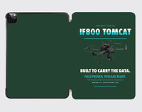 Thumbnail for Inspired Flight IF800 Tomcat design on dark green ipad tablet case