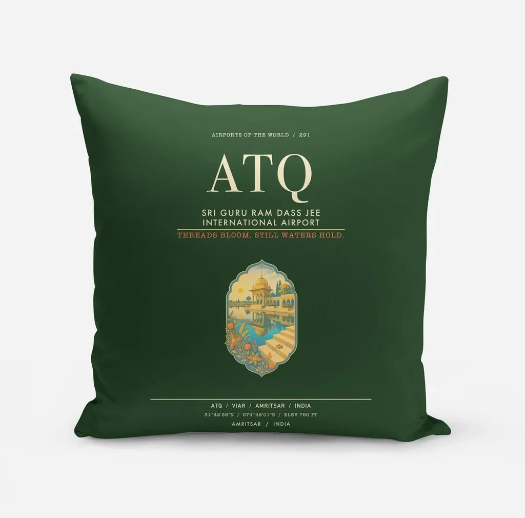 Sri Guru Ram Dass Jee International Airport Amritsar ATQ - Dark Green