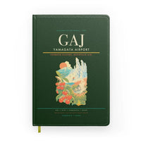 Thumbnail for Yamagata Airport (GAJ) design on dark green notebook