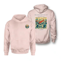 Thumbnail for VINTAGE G4355 - The Snow Drift Dig-Out - Double-Side Hoodie design on pink double side