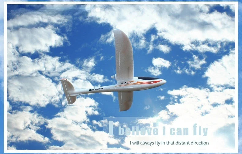 F959s Three-Channel Push-Back High-Speed Glider Six-Axis Gyroscope Remote Control Aircraft Plane Rc Model Toy - view 17