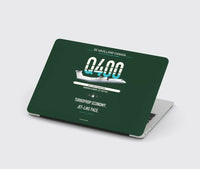 Thumbnail for De Havilland Dash 8-400 design on dark green MacBook case