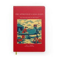 Thumbnail for VINTAGE G4427 - The Apprentice's Solo Dawn - Designed Notebooks design on red