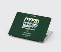 Thumbnail for Cessna 177B Cardinal design on dark green MacBook case