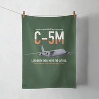 Thumbnail for C-5M Super Galaxy design on dark green towel