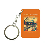 Thumbnail for VINTAGE G4037 - The Air Circus Train - Designed Key Chain design on orange